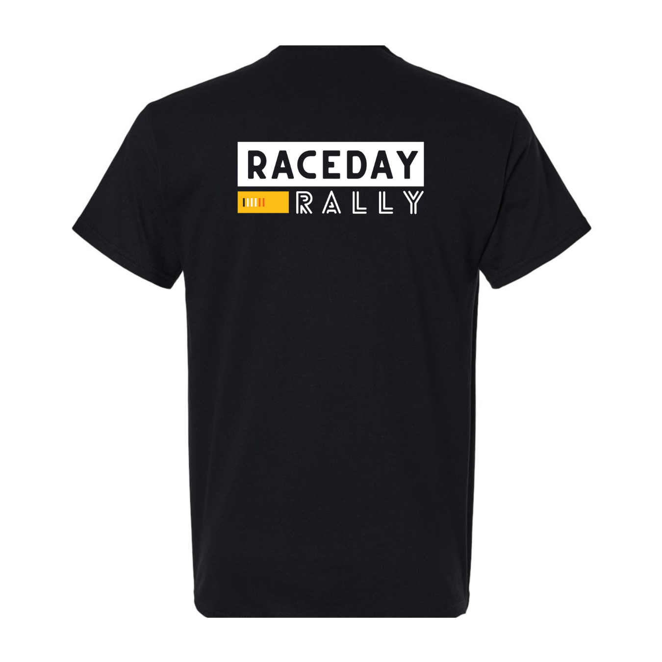 raceday tee - small logo.